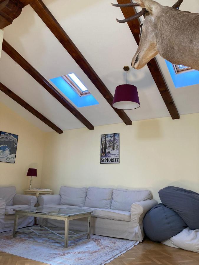 Los Cedros, Gran Chalet Con Piscina Y Apartamento En นาวาเซร์ราดา ภายนอก รูปภาพ